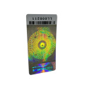 Serialized number/barcode/QRcode security anti-counterfeiting 3D dynamic holographic label/sticker for seal